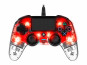PlayStation 4 (PS4) Nacon Wired Compact Controller (Illuminated) (Roșu) thumbnail