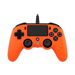 Playstation 4 (PS4) Nacon Wired Compact Controller (Orange) PS4