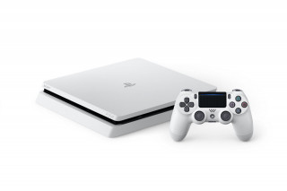 PlayStation 4 (PS4) Slim 500GB Glacier White (Alb) PS4