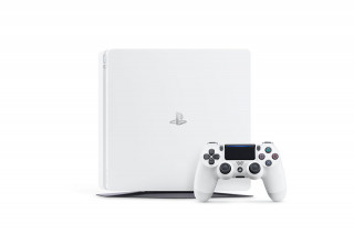 PlayStation 4 (PS4) Slim 500GB Glacier White (Alb) PS4