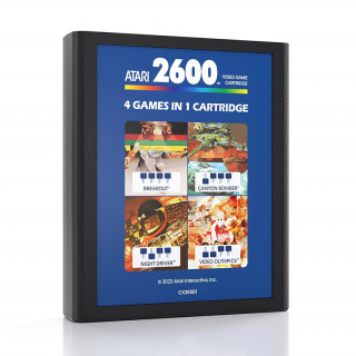 Pachet de controler Atari 2600+ Twin Paddle și 4 jocuri în 1 Retro