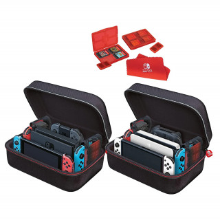 Husă de transport Nacon oficială Nintendo Switch + buzunar plasă Nintendo Switch