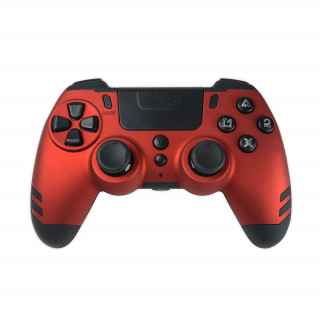 Steelplay - Slim Pack - Controler wireless - Roșu (JVAMUL00154) PS4