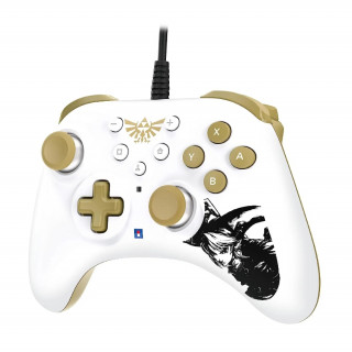 HoriPad TURBO controler cu fir pentru Nintendo Switch – Zelda Nintendo Switch