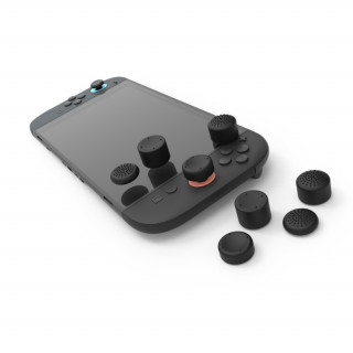 HYPERKIN Pro Set de mânere antiderapante Series Nintendo Siwtch 2 pentru degetul mare (8 buc.) - Negru Nintendo Switch 2
