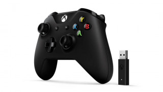 Xbox One Wireless Controller (Black) + Windows 10 adapter Xbox One