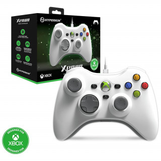 Controler cu fir Hyperkin Xenon - alb (M01368-WH) Xbox Series