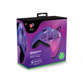 Controller PDP Rematch cu licență oficială - Purple Fade (Xbox One/Xbox Series X/S) Xbox Series