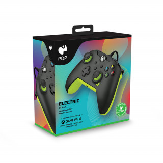 Controler cu fir PDP Xbox Series X/S - Negru electric (Xbox Series X/S) Xbox Series