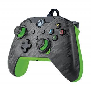 Controler cu fir PDP Xbox Series X/S - Neon Carbon (Xbox Series X/S) Xbox Series
