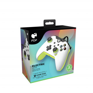 Controler cu fir PDP Xbox Series X/S - alb electric (Xbox Series X/S) Xbox Series