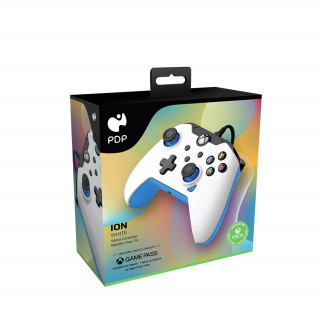 Controler cu fir PDP Xbox Series X/S - Ion White (Xbox Series X/S) Xbox Series