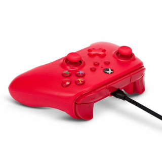 PowerA Xbox Series X|S, Xbox One, PC Controler cu fir (roșu) Xbox Series