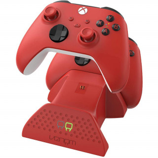 VENOM VS2879 Xbox Series S&X red twin docking station + 2 acumulatoare Xbox Series