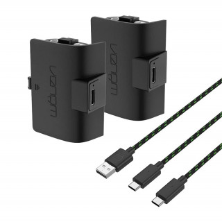 Venom VS2883 Xbox Series S&X/Xbox One 1100mAh Battery (2 buc.) + 3 m Charging Cable (Black) Xbox Series
